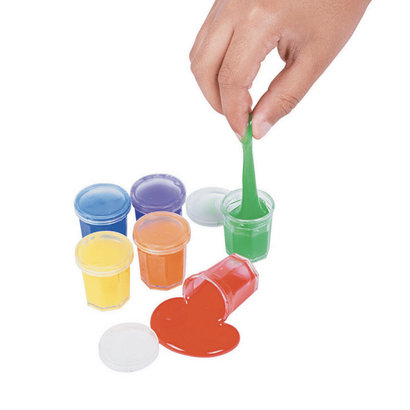 mini rainbow slime small toy