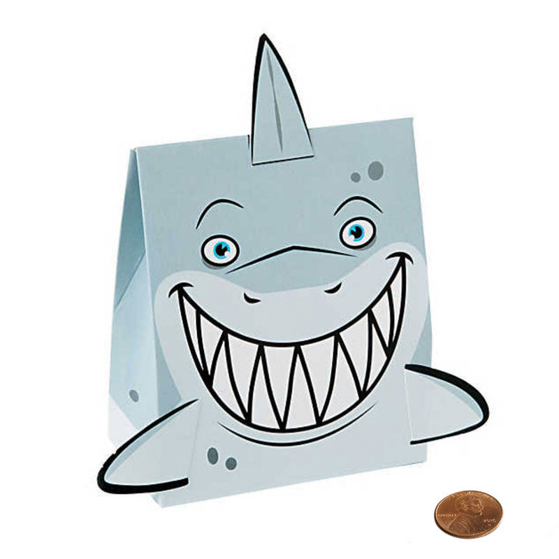 mini shark favor box