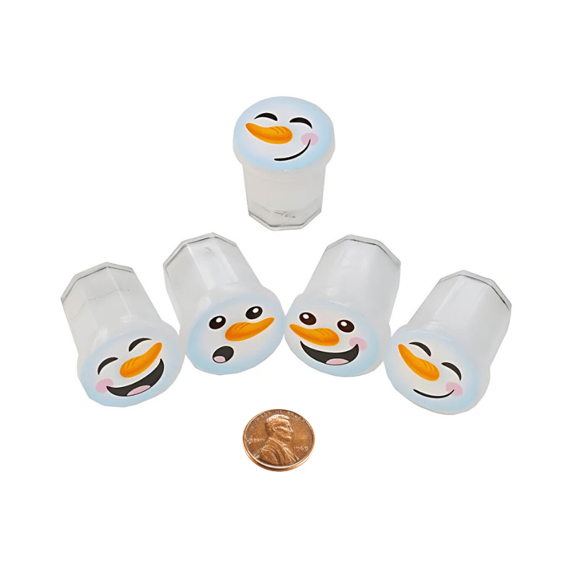 mini snowman slime