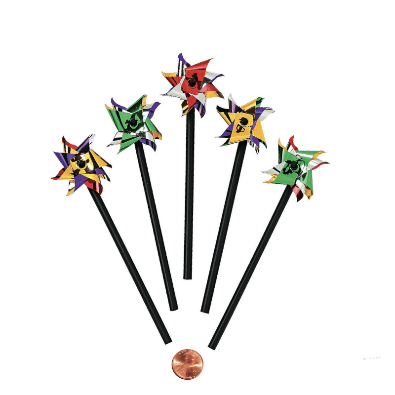 mini spinning pinwheels