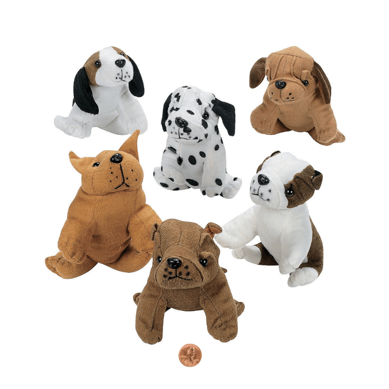 mini stuffed dogs bulk