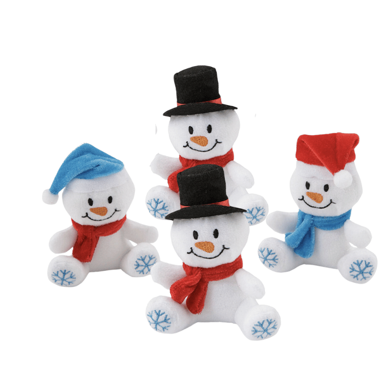 mini stuffed snowmen