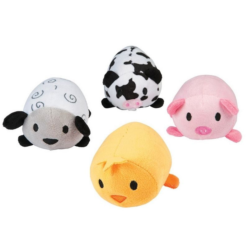 Mini Stuffed Farm Animals - plush toys for kids