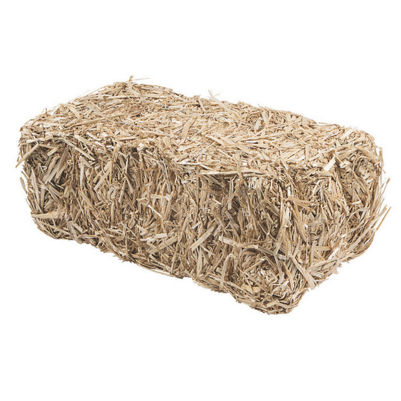 natural bale of hay