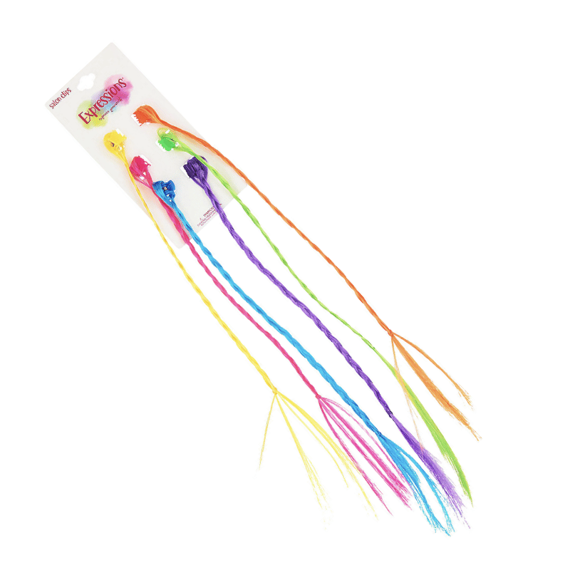 neon hair braid attachements