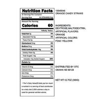 Thumbnail for orange candy straws ingredients