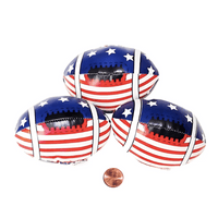 Thumbnail for patriotic small foam footballs