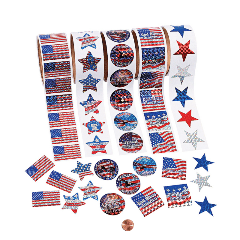 patriotic sticker bulk