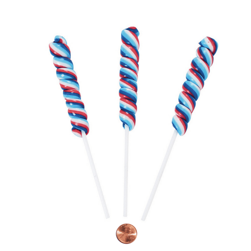 patriotic twisty pops candy