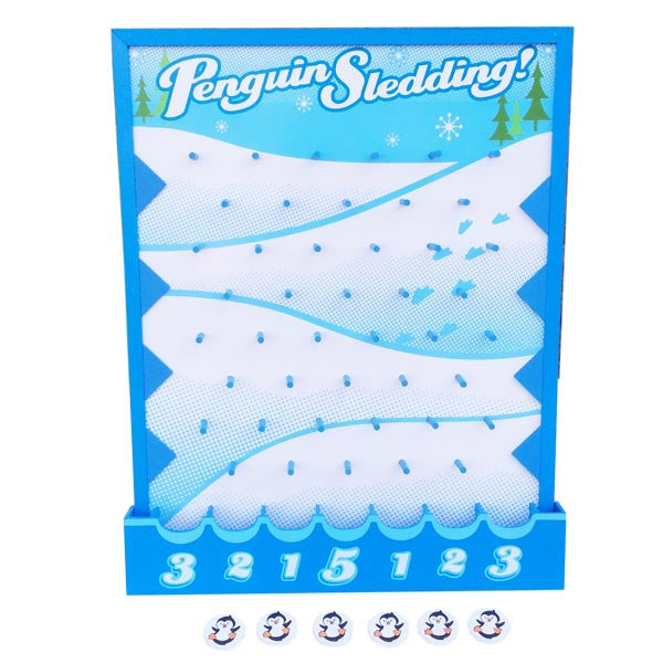 Penguin Sledding Winter Party Game to Buy