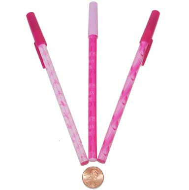 pink ribbon pens bulk