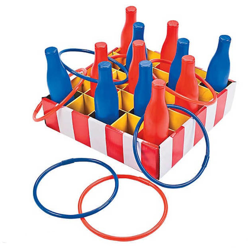 Carnival Game Set - Plastic Cola Ring Toss