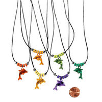 Thumbnail for plastic dolphin necklaces kids