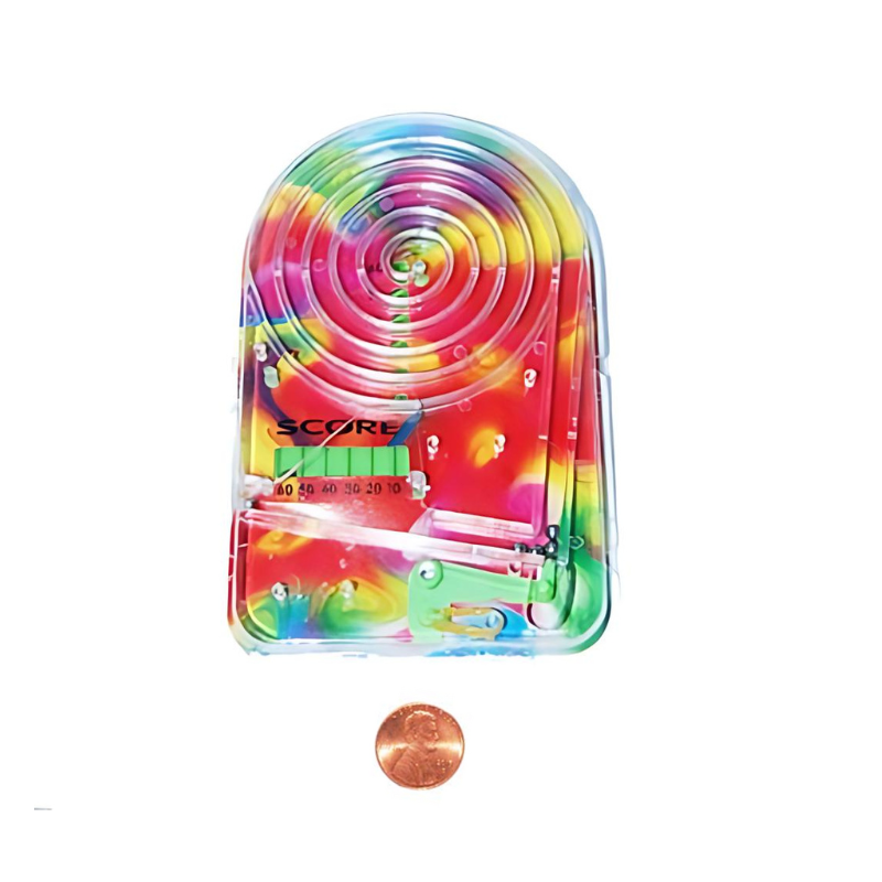 plastic mini pinball machine