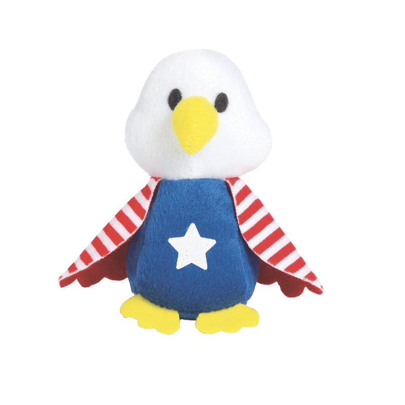 plush bald eagle patriotic toy