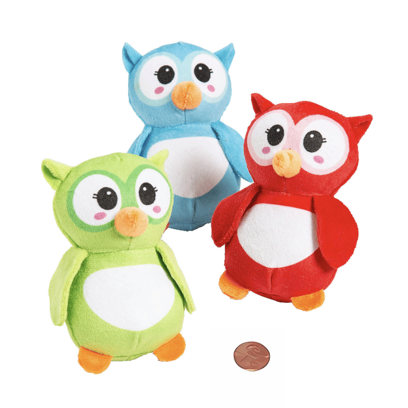 plush stuffed animal owls