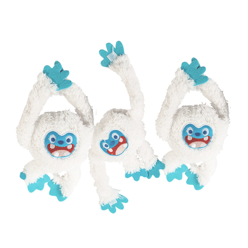 plush yeti snow monster stuffed animal