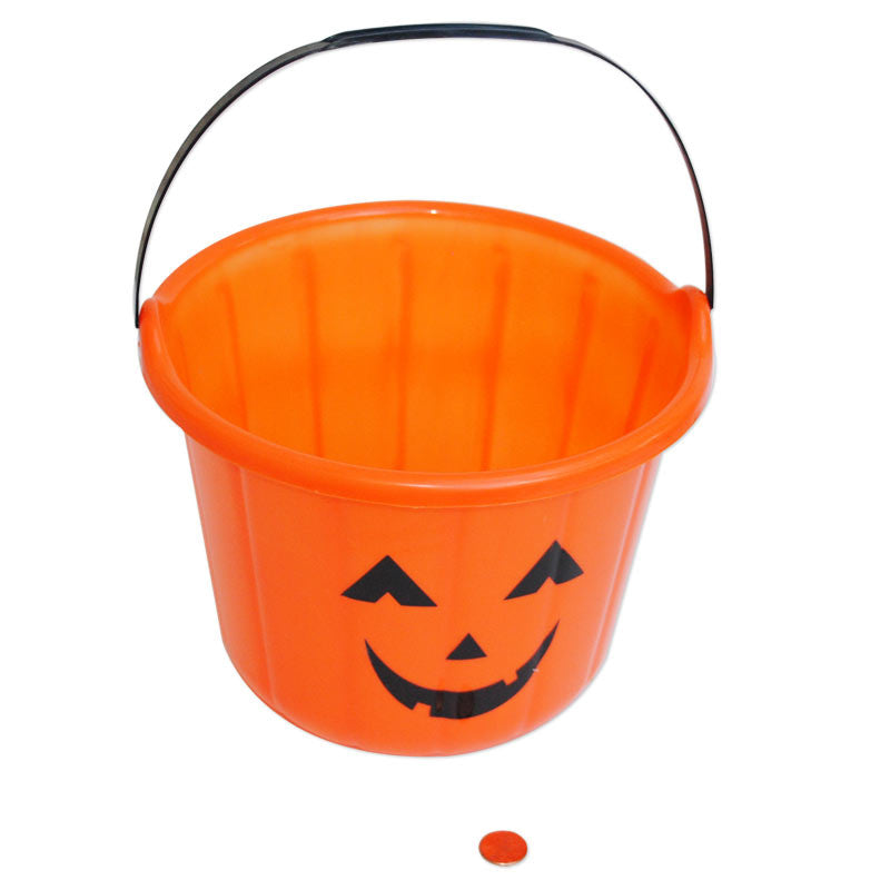 Jack O Lantern Plastic Pails - Wholesale  - New