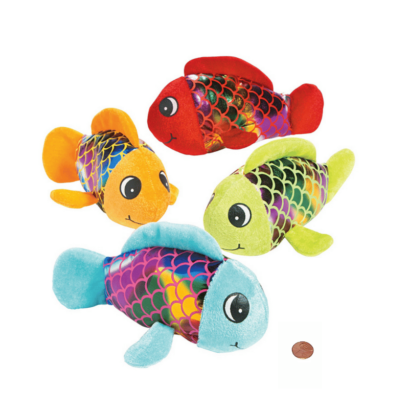 rainbow stuffed animal fish