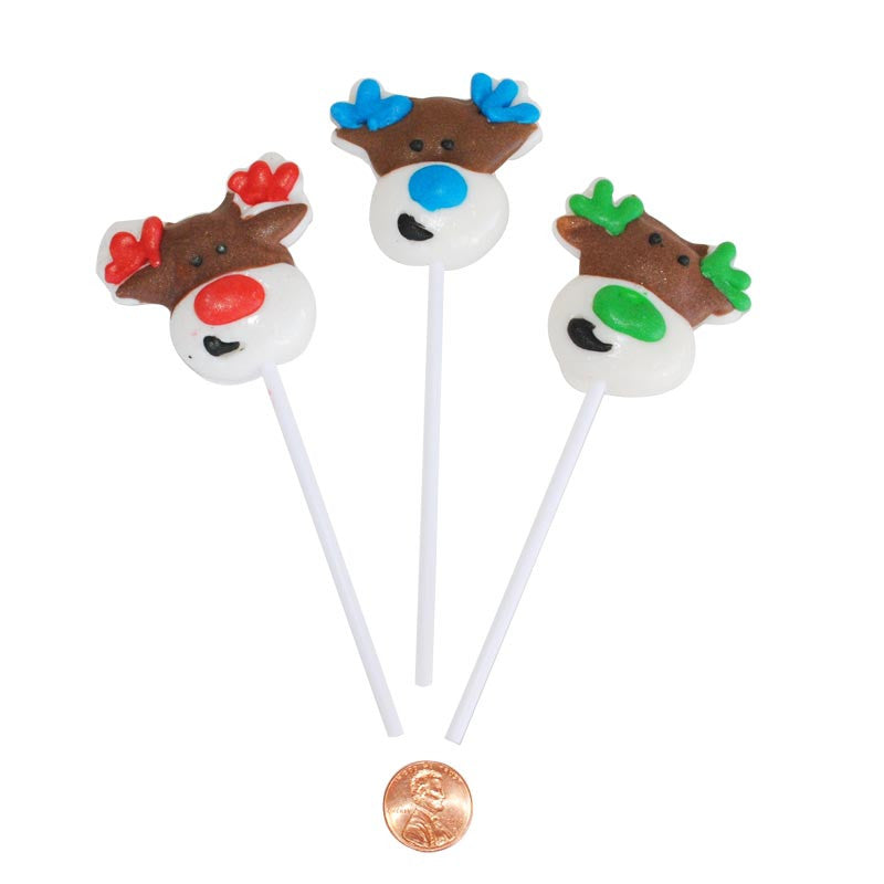 Reindeer Shaped Lollipops