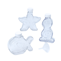 Thumbnail for sea themed plastic sand art bottles