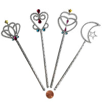 Thumbnail for Jeweled Plastic Princess Wands Toy