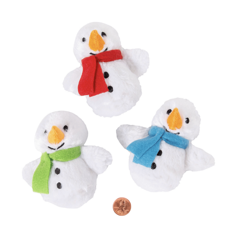 small plush snowmen bulk