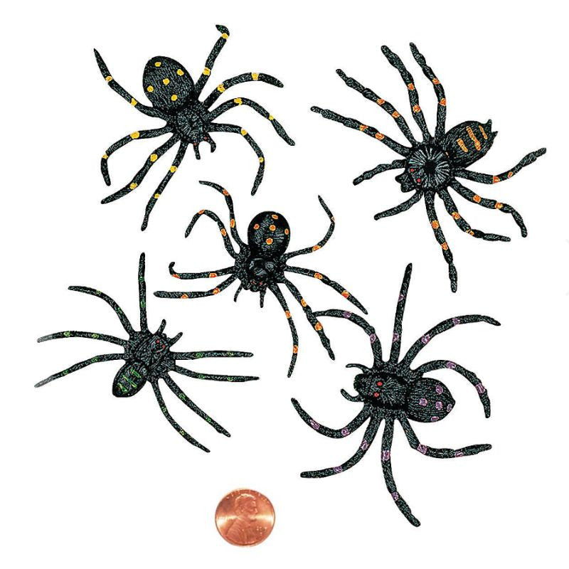 small toy wiggly spiders