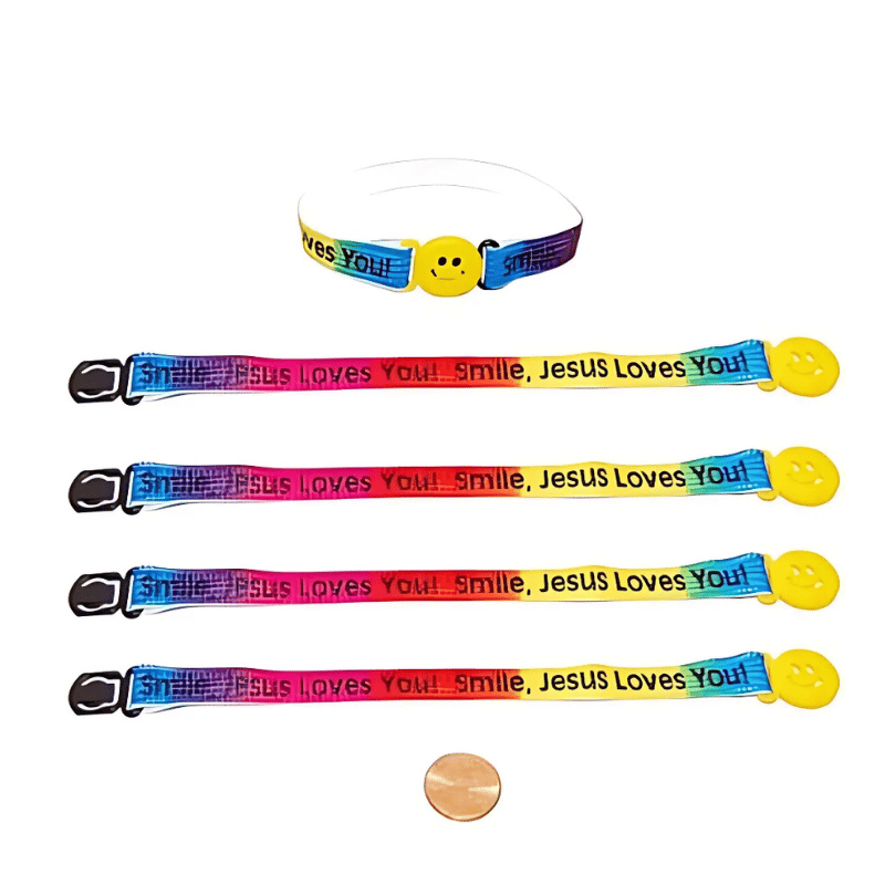 smile jesus loves you bracelet