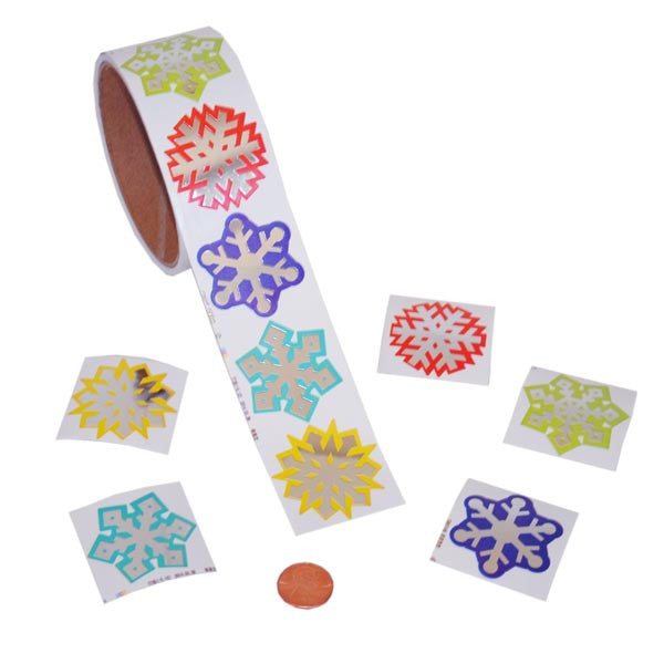 Snowflake Sticker Roll