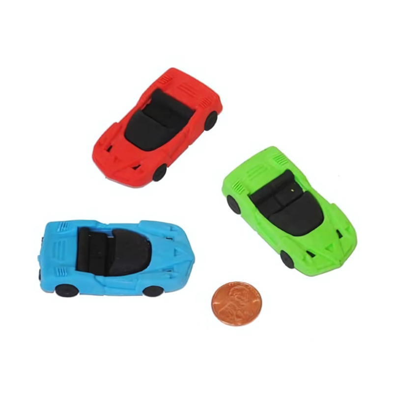 sports car erasers