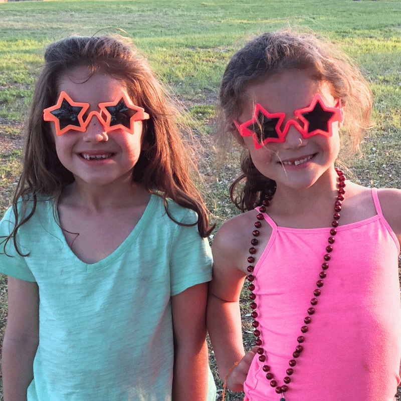 star shaped kiddie sunglasses