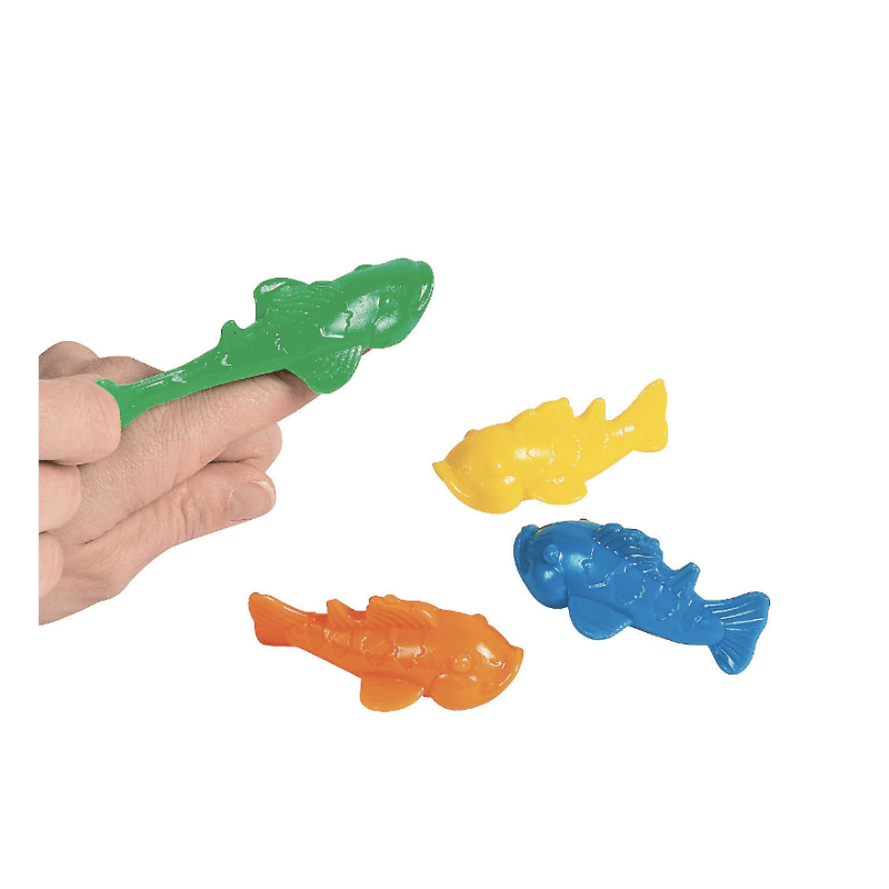 stretchy flying fish small toy