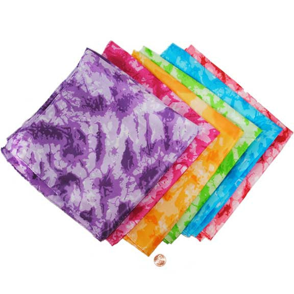 Tie Dye Bandanas