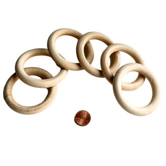 wood rings for ring toss