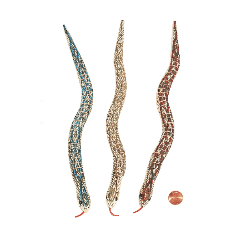 wooden wiggle snakes