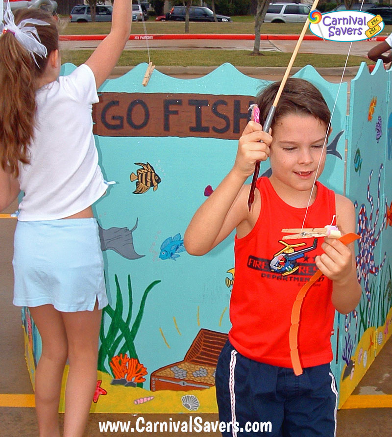 Carnival Game and Booth Ideas - Fishing Booth