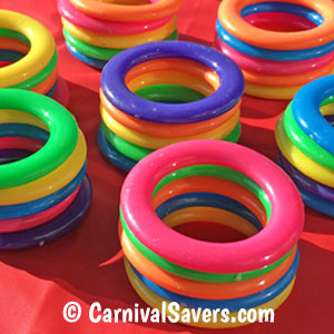 game rings toss ring carnival plastic cola players turn give each